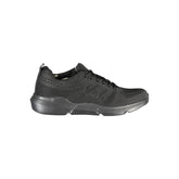 Sergio Tacchini Sleek Black Lace-up Sneakers with Contrast Detailing -   -  Sergio Tacchini.